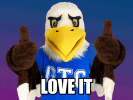 Eagle Ozzy GIF by Ozarks Technical Community College