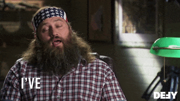 Reality TV gif. Willie Robertson of Duck Dynasty nods toward his interviewer and says "I've been wrong before."