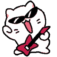 Rock Guitar Sticker by Olso