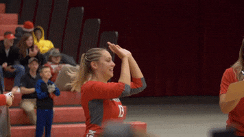 Volleyball Msumoorhead GIF by MSUM Dragons