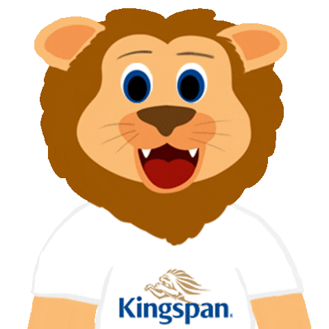 Happy Wink Sticker by Kingspan Insulation