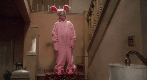 A christmas story bunny gif - find & share on giphy