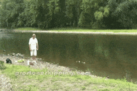 Skipping-stones GIFs - Get the best GIF on GIPHY