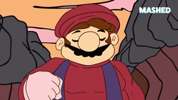 Happy Super Mario GIF by Mashed