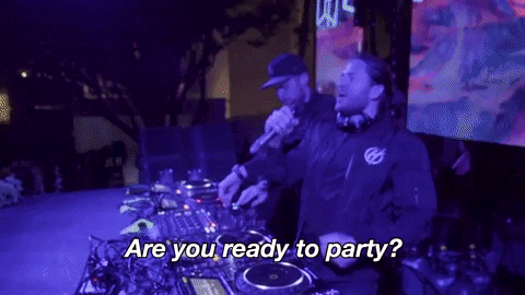 Cool Gif Images Ready To Party Gif