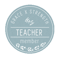 Yoga Badge Sticker by Grace x Strength