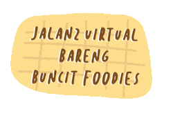 Buncit Foodies Sticker