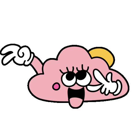 Cloud Weather Sticker by TeamSKIP