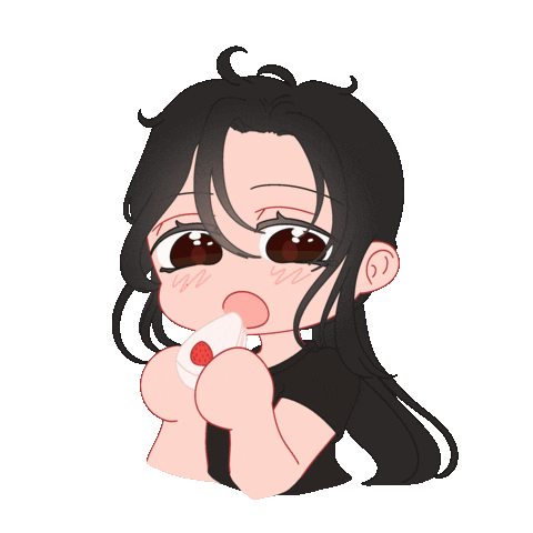Eating Sticker