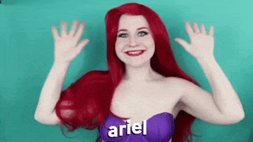 Happy The Little Mermaid GIF by Lillee Jean