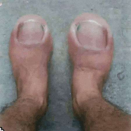 Finger Foot GIF