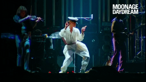 David Bowie Dance GIF by MOONAGE DAYDREAM - Find & Share on GIPHY