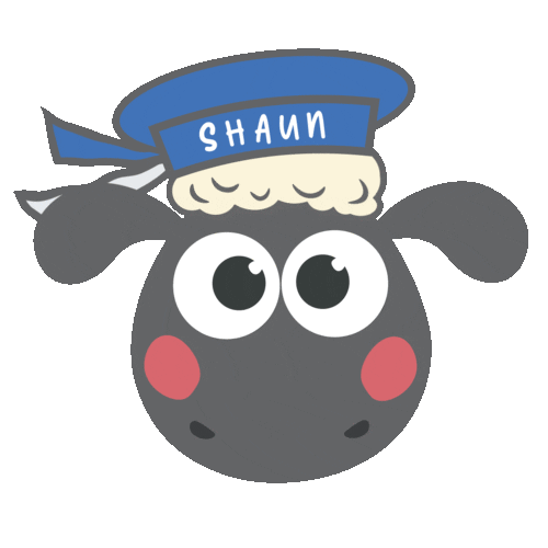 Shaun The Sheep Hello Sticker by Aardman Animations