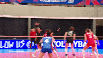 Get Ready Wow GIF by Volleyball World