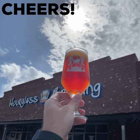 Cheers Longwood GIF by Hourglass Brewing
