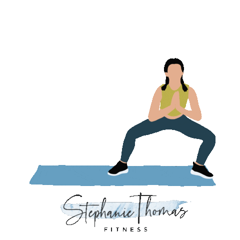 Stephanie Thomas Fitness Sticker