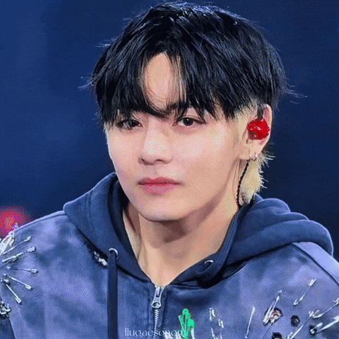Kim Taehyung Smile GIF