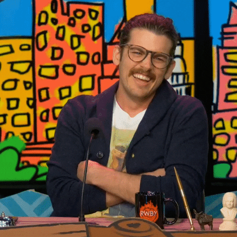 on the spot jon risinger GIF by Rooster Teeth