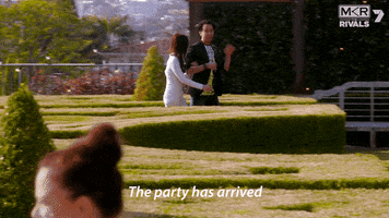 Party Drama GIF by My Kitchen Rules