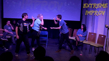 Rock Paper Scissors GIF by Extreme Improv