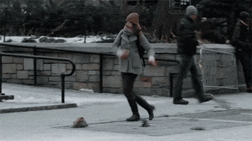 the walking dead nyc GIF