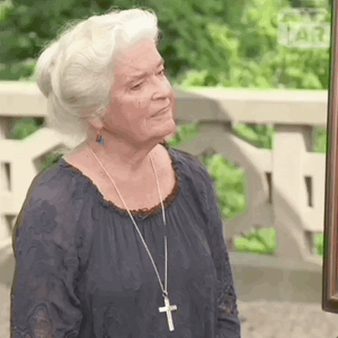 Blink Reaction GIF by ANTIQUES ROADSHOW | PBS
