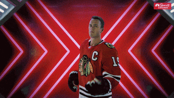 Chicago Blackhawks Captain GIF by NBC Sports Chicago