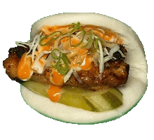 Jersey City Chicken Sticker by Ani Ramen House