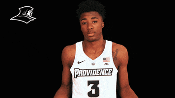 March Madness Shrug GIF by Providence Friars