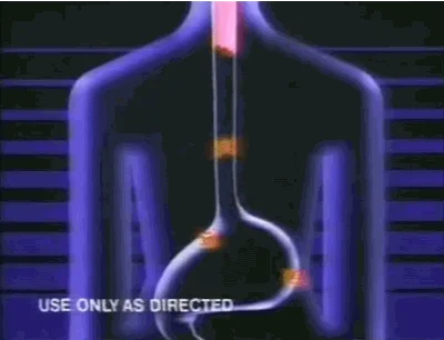 pepto bismol 80s GIF