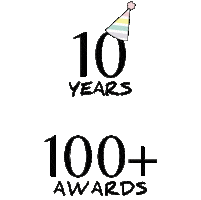 10Years Sticker by Percy & Reed