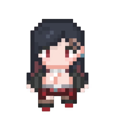 Pixel 8Bit Sticker