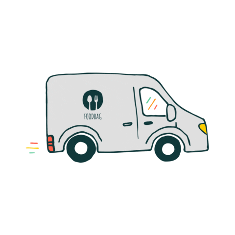 Delivery Sticker by Foodbag