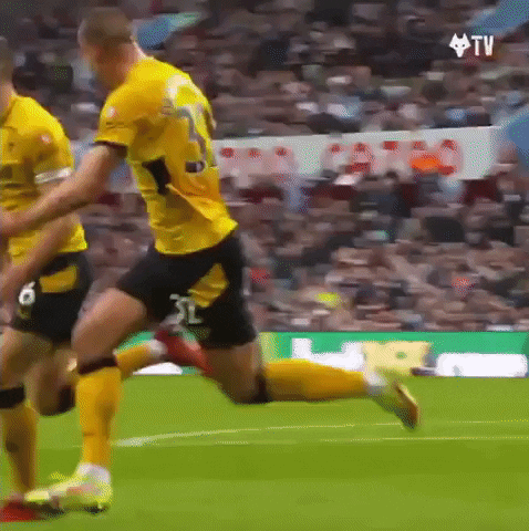 Premier League Running GIF by Wolves