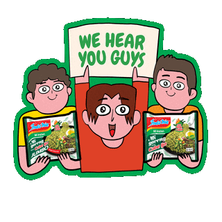 Comeback Greenflag Sticker by Rumah Indofood