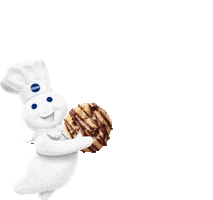 Pillsbury Doughboy Food Sticker by Pillsbury