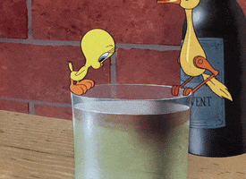 Looney Tunes Drinking GIF