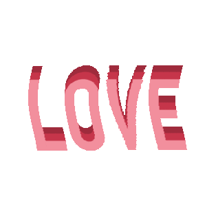 Pink Love Sticker