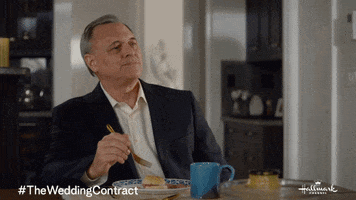 Man Eating Family Dinner GIF by Hallmark Channel