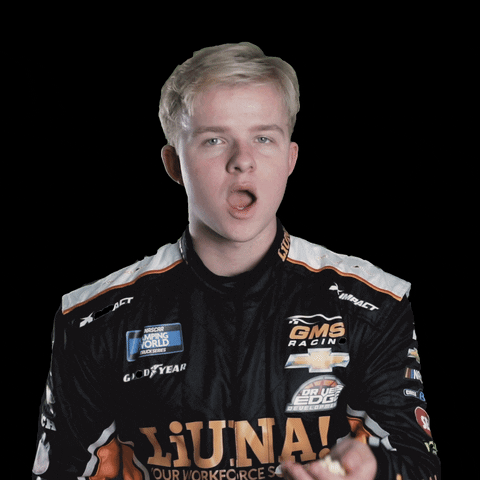 Nascar Reaction GIF by GMS Racing