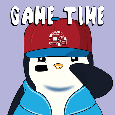 Lets Go Football GIF by Pudgy Penguins