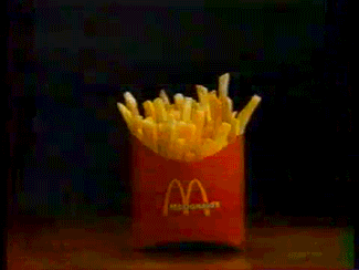 Image result for McDonalds fries gif