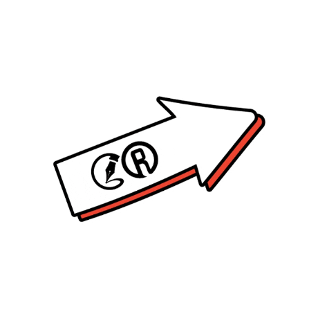 Стрелка Sticker by Kodeks