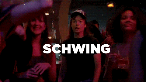 Giphy - waynes world GIF