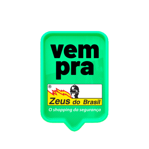 Zeus do Brasil Sticker