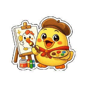 Artist Drawing Sticker by 熊本とりから家 下松店