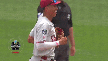 Cws Smile GIF by Stanford Athletics