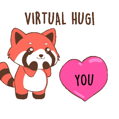 I Love You Hug Sticker