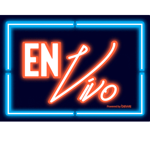 En Vivo Neon Sticker by Bewe Software