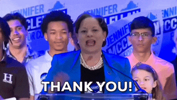 Virginia Thank You GIF by GIPHY News
